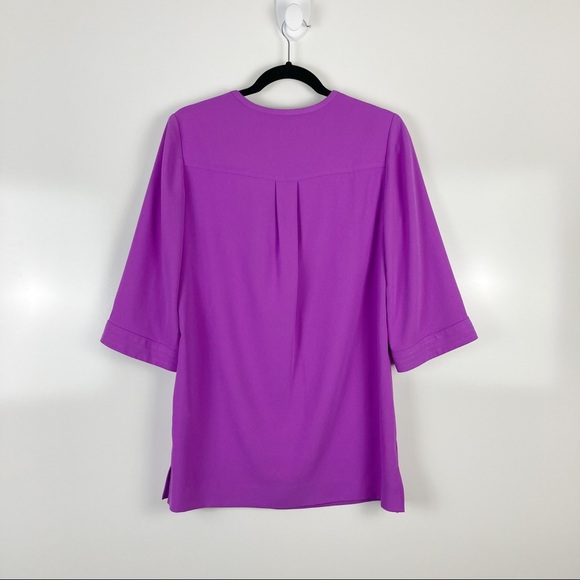 Trina Turk Bertina Carmel Crepe Tunic/Dress Sz4 - Picture 3 of 10